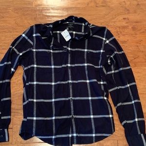 Men’s J Crew Plaid Medium NWT